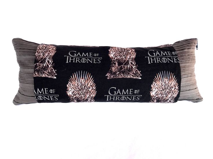 a pillow with game of thrones on it