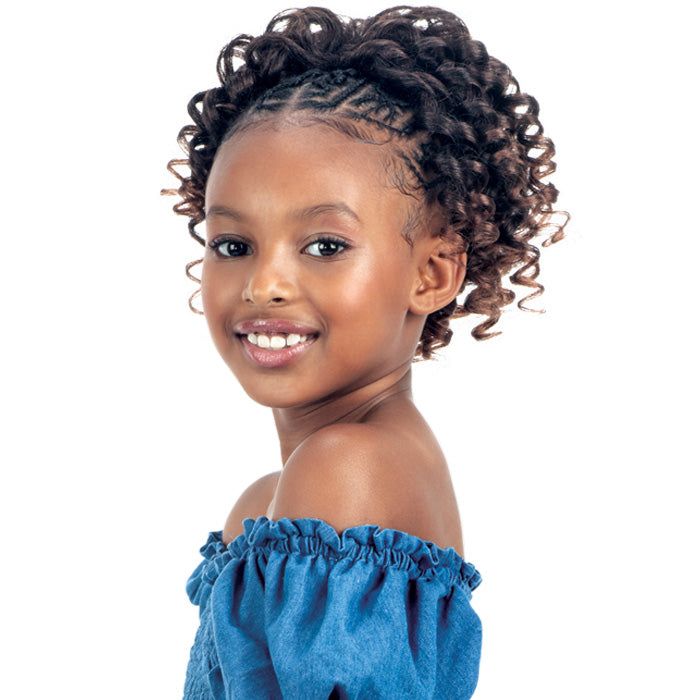 Shake N Go Kids Synthetic Drawstring Ponytail - SPIRAL CURLY COLOR SHOWN: T30BRAND: Shake N GoTYPE: PonytailSTYLE: Spiral CurlyMATERIAL: Synthetic Hair LENGTH: MediumHEAT RESISTANT: DYE/BLEACH/PERM: Kids Spiral Curly ponytail is with full volume, full density that is super light-weight, soft on skin, and easy to install! Kid and adult friendly! Kids Style Hair, Curly Color, Hairstyles Medium Length, Full Volume, Curly Ponytail, Drawstring Ponytail, Ponytail Styles, African American Hairstyles, Hair Length