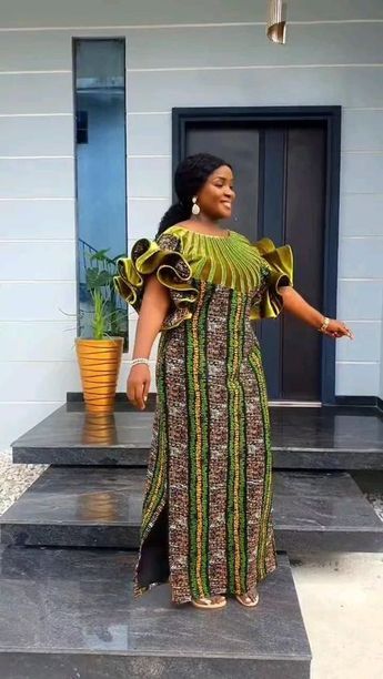 Ankara Style For Mummy, African Ankara Dresses For Women, Long Bubu Ankara Gown Styles, Ankara Bubu Dress Styles, Latest Ankara Long Gown Styles For Ladies Party, Long African Dresses Ankara Clothing, Long Gown For Ankara, Ankara Dress Styles Long, Ankara Bubu Gown Styles For Women Long