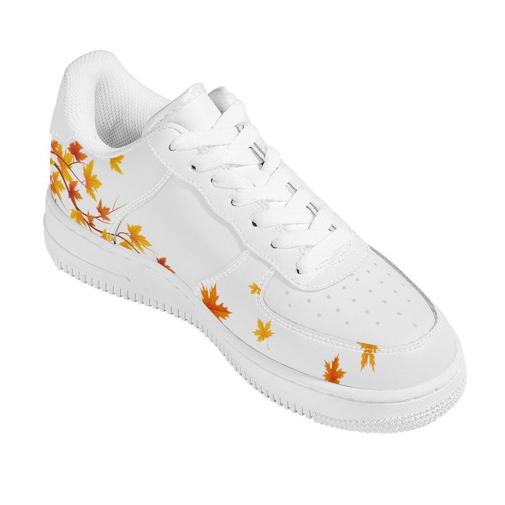 Falling Leaves Sneakers The Falling Leaves Low Top Unisex Sneakers boast a fashionable and comfortable construction, enhanced by a crafted golden leaves that transmits a vibrant, autumntime-like look. Featuring a lightweight and robust construction, these shoes are a practical choice for everyday wear. Their classic design ensures they will make an impact in any situation. Orange Low-top Sneakers For Fall, Fall Orange Low-top Sneakers, Orange Lace-up Sneakers For Fall, Yellow Low-top Fall Sneakers, Yellow Low-top Sneakers For Fall, Fall Yellow Low-top Sneakers, White Low-top Sneakers For Fall, Floor Pillows Living Room, Throw Pillows Bedroom