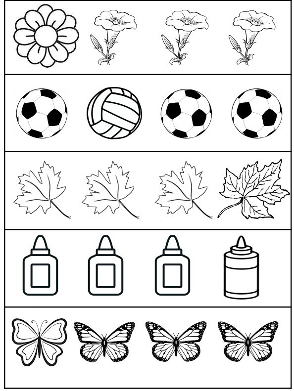 the worksheet for learning how to draw and paint leaves, flowers, and soccer balls