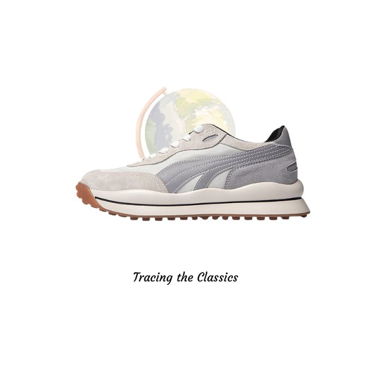 “Looking for a pair of versatile and stylish cross-training shoes? Check out the Arctic Fox Retro White Running Shoes, inspired by the classic Forrest Gump shoes. These shoes feature a complex mix of materials, including suede, leather, and breathable fabric, with a sleek design that symbolizes a competitive spirit. The multi-material sole provides durability and support, while the silicon insole ensures maximum comfort. Designed by HECTOR MADEN, these shoes are a perfect blend of classic and in Fox Light, Forrest Gump Shoes, Cortez Shoes, White Running Shoes, Style Sportif, Simple Shoes, Forrest Gump, Cross Training Shoes, Arctic Fox