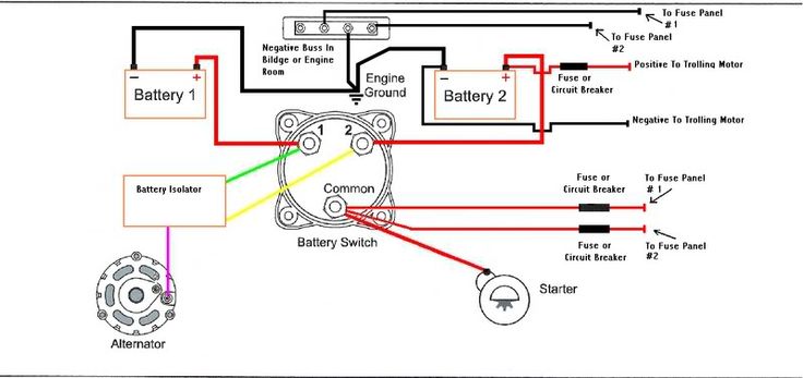 the wiring diagram for an electric vehicle with two lights and one switch, which is connected to