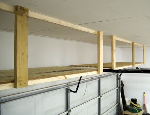 the garage workshop is organized and ready to be used for workbench storage units