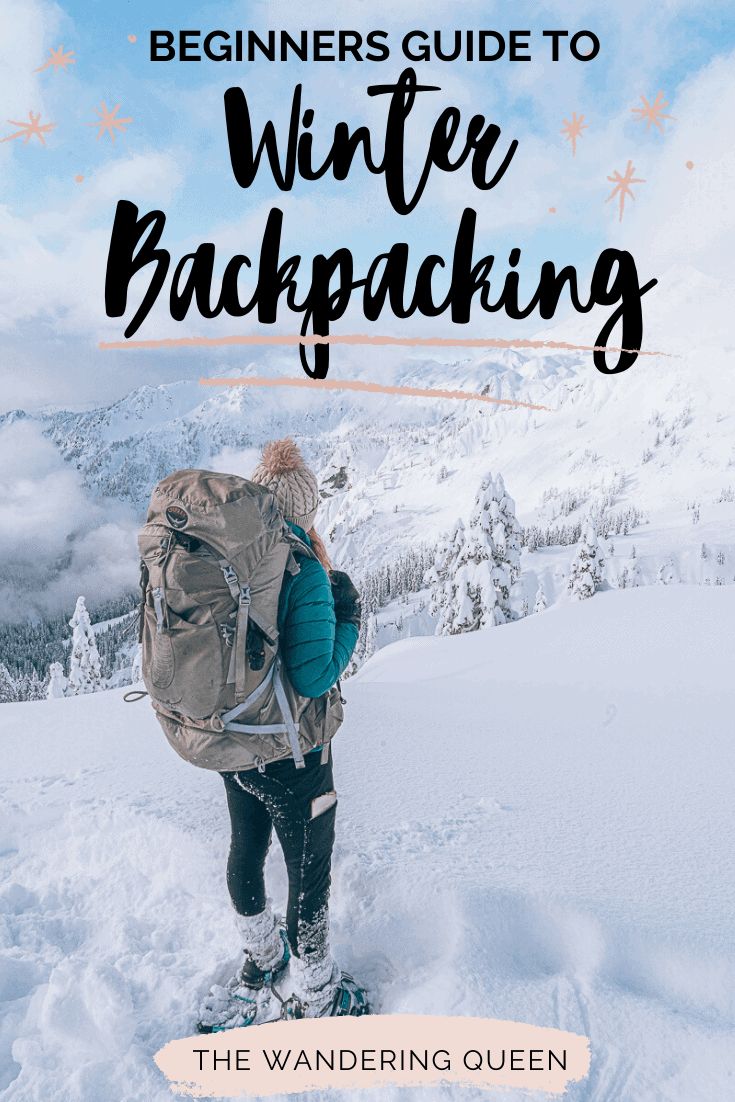 the beginner's guide to winter backpacking