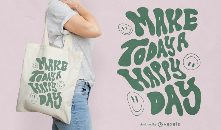 Positive groovy quote tote bag design Groovy Typography, Groovy Quote, Tote Bad, Typo Design, Quote Tote Bag, Desain Editorial, Design Quote, Quote Tote, Tshirt Design Inspiration