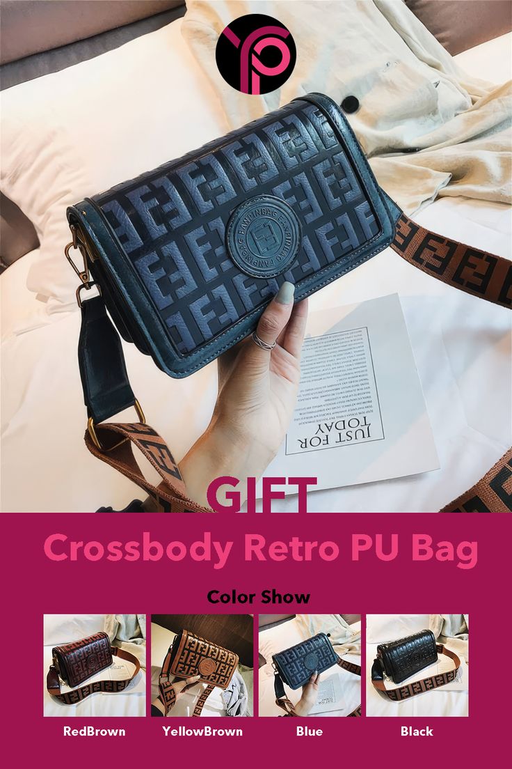 PU retro letter crossbody bag small bag Retro Shoulder Bag With Letter Print For Travel, Crossbody Shoulder Bag With Letter Print For Travel, Retro Travel Shoulder Bag With Letter Print, Trendy Everyday Bag With Letter Patch, Black Letter Print Crossbody Shoulder Bag, Black Crossbody Shoulder Bag With Letter Print, Retro Rectangular Bag With Letter Print, Pu Bag, Letter Design