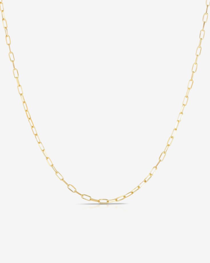 Mini Link Chain Necklace Gold Chain Link Necklace, Delicate Gold Chain, Necklace Length Guide, Ring Concierge, Bracelet Size Chart, Kids Rings, Kids Bracelets, Kids Earrings, Necklace Ring