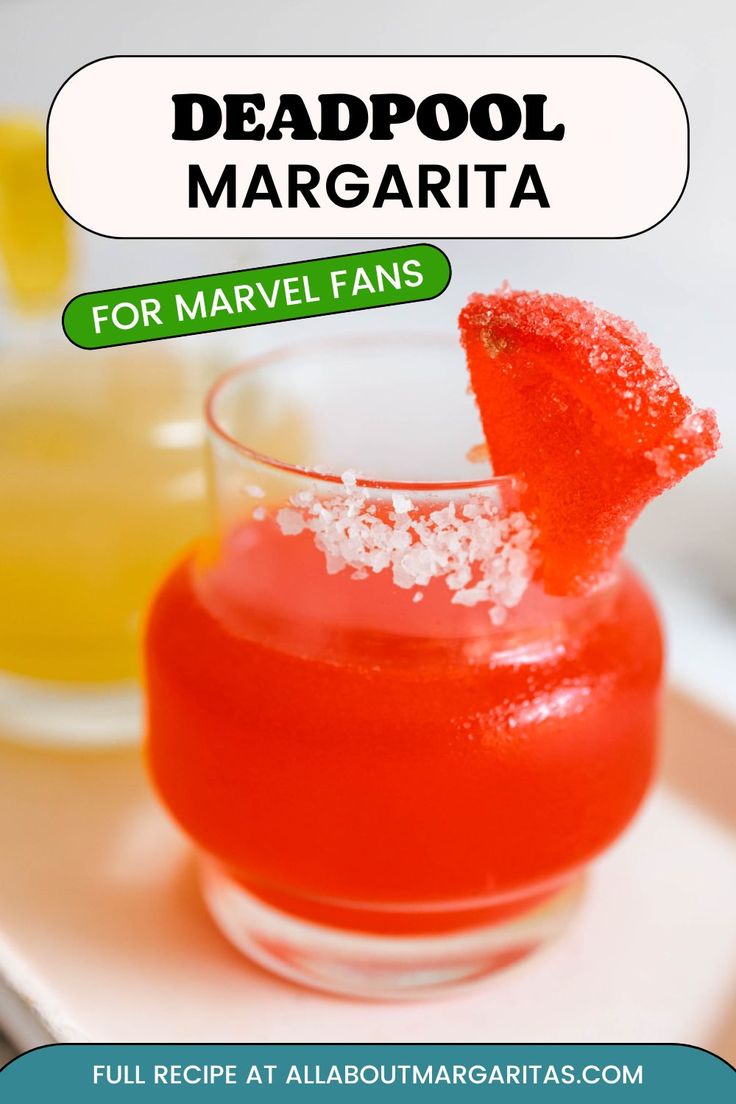 deadpool margarita for marvel fans