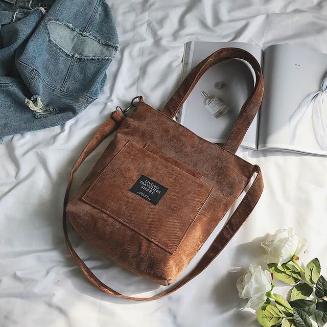 Brand Name: RPXBGUCKARHGShape: Casual TotePlace Of Origin: GUANG DONG ProvinceHandbags Type: Shoulder BagsOrigin: CN(Origin)Main Material: CorduroyClosure Type: zipperHardness: SoftExterior: Silt PocketStyle: vintageLining Material: CottonOccasion: VersatileGender: WOMENPattern Type: SolidNumber of Handles/Straps: SingleInterior: Cell Phone PocketDecoration: AppliquesItem Type: Handbags Vintage Messenger Bag, Cute Shopping, Fabric Handbags, Handbag Outfit, Handbags Casual, Canvas Crossbody Bag, Cloth Fabric, Canvas Handbags, Casual Tote