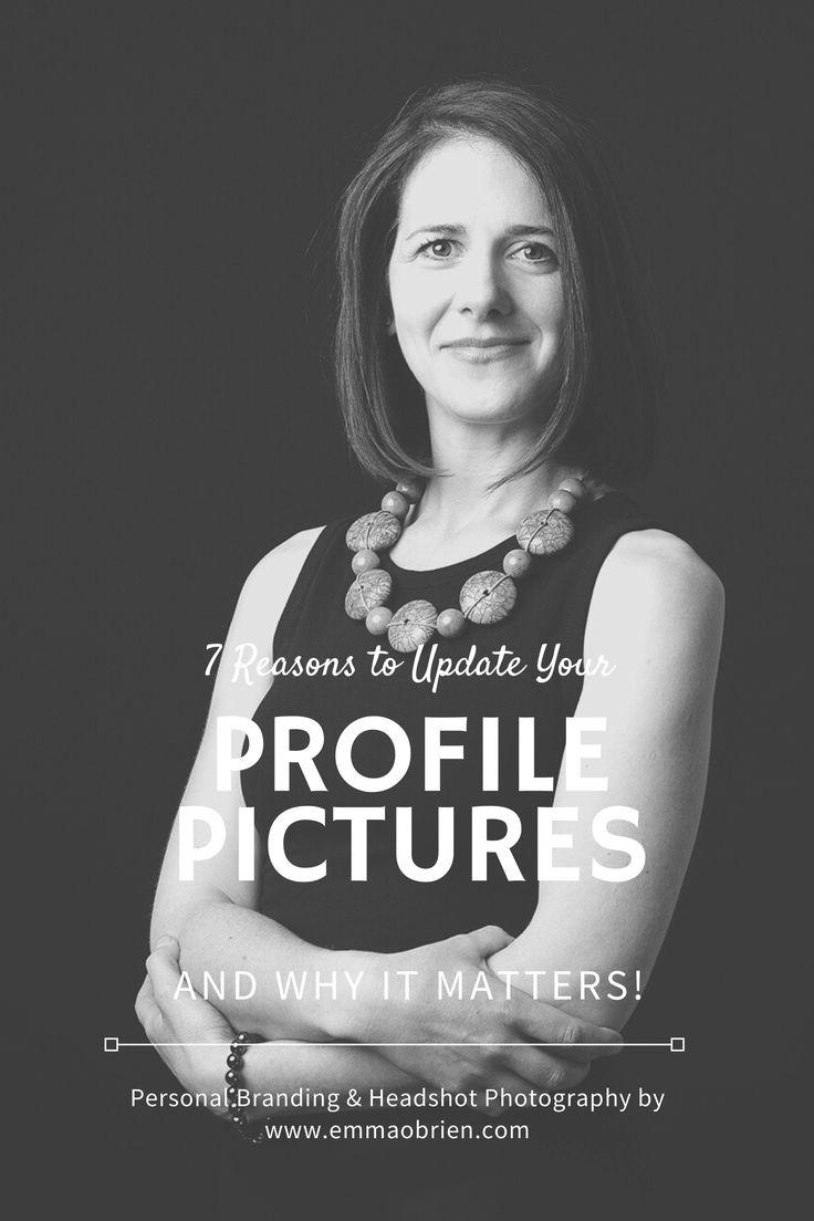 a woman with her arms crossed and the words, 5 lessons to update your profile pictures and why it matters