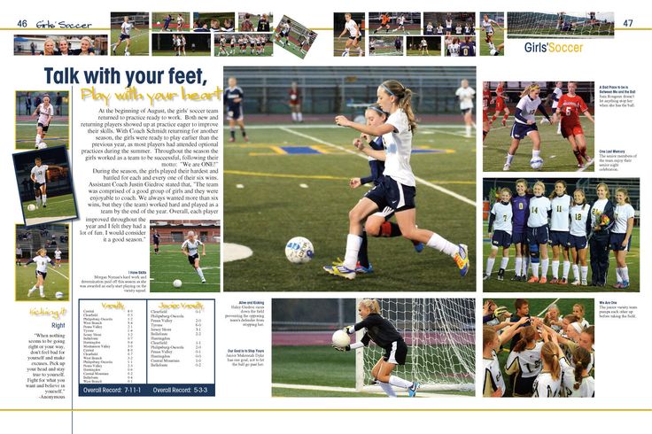 AQUILA, Bald Eagle Area High School, Wingate [PA] #Jostens #LookBook2014 #Ybklove Yearbook Layouts Templates High Schools, Soccer Yearbook Spread, Soccer Yearbook, Yearbook Sports Spreads, Yearbook Committee, Yearbook Mods, Sports Layout, Yearbook Club, Yearbook Design Layout