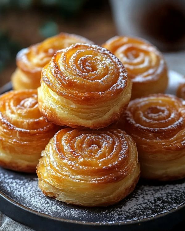 some very tasty looking pastries on a plate