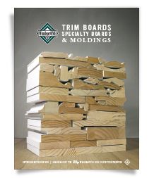 the book cover for trim boards specialty bamboos and moldings by tim boards