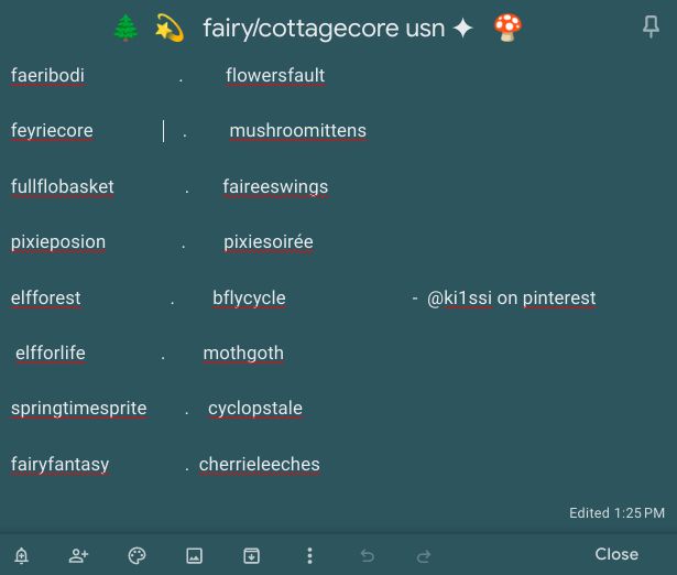 fairy / cottagecore username ideas Earthy Username Ideas, Fairy Username Ideas, Fairy Usernames, Fairycore Username Ideas, Strawberry Username Ideas, Cottagecore Usernames, Iphone Reminders, Witch Cottagecore, Aesthetic Usernames