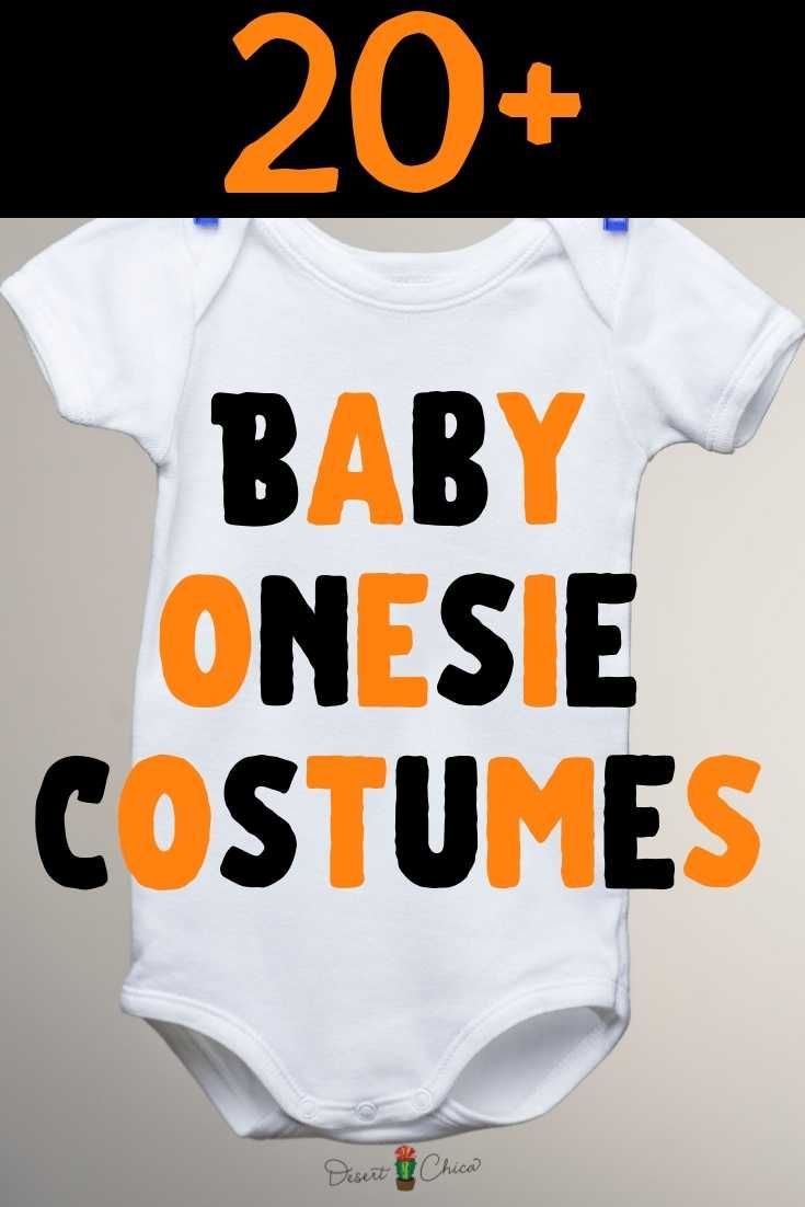 a baby onesie with the words 20 + on it and an orange font that says baby onesie costumes