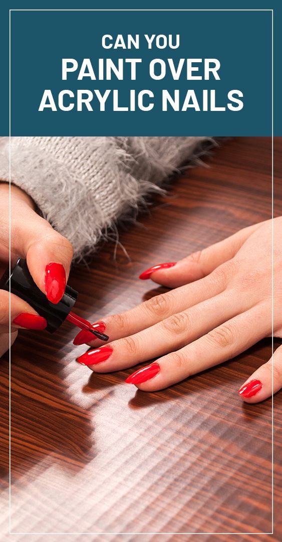 Getting acrylic nails brings awesomeness to the hands, but one of the concerns that come with it is whether you can paint over the acrylic nails or not. How To Paint Acrylic Nails, Applying Acrylic Nails, Painted Acrylic Nails, Nail Room Ideas, Bad Nails, Polish Words, Acrylic Nails At Home, Acrylic Tub, Diy Xmas Gifts