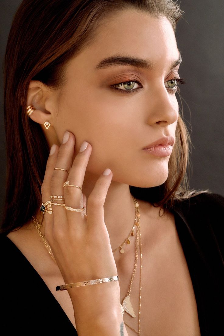 Arezu, Desire, Wish, Hope. DETAILS - Crafted with pure solid gold - Screwbacks - Natural, genuine diamonds - Made in New York *Note: Our 14k and 18k rose earring backs and posts are completely solid 14k and 18k gold. However, the base layer is 14k or 18k yellow gold and the top layer 14k or 18k rose gold. VARIATIONS If you require any variation of this style, feel free to message us. We will do our best to accommodate you. Additional costs may apply depending on the variation. POLICY This item i Rose Gold Polished Earrings For Everyday Luxury, Rose Gold Earrings For Everyday Luxury, Modern 14k Gold Jewelry In Diamond White, Timeless Huggie Jewelry With Single Diamond, Fine Jewelry Diamond Cut Huggie, Minimalist Brilliant Cut Huggie Jewelry, Silver 14k Rose Gold Jewelry With Diamond Accents, Luxury 14k Gold Diamond-cut Earrings, Elegant Gold-plated Tarnish-resistant Diamond Earrings