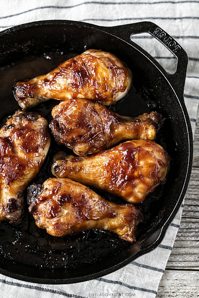 chicken wings in a cast iron skillet