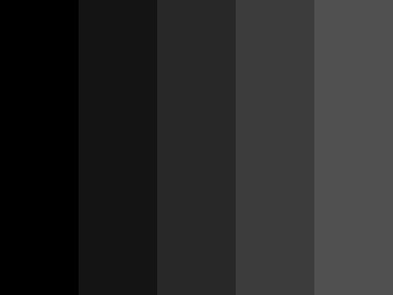 an image of the dark side of the moon in color swatches for web design