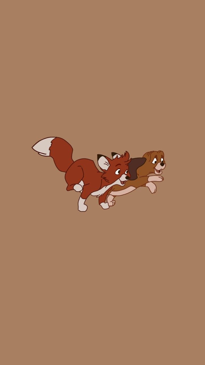 El Zorro y El Sabueso de Disney corriendo y divirtiéndose juntos Fox And The Hound Tattoo Quote, Fox And The Hound Wallpaper Iphone, Fox And The Hound Matching Pfp, Fox And The Hound Wallpaper Aesthetic, Basset Hound Wallpaper, The Fox And The Hound Aesthetic, The Fox And The Hound Wallpaper, The Fox And The Hound Tattoo, Fox Background Wallpapers