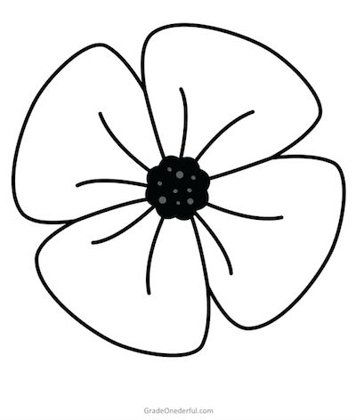 a flower that is black and white with some dots on the petals, it looks like an