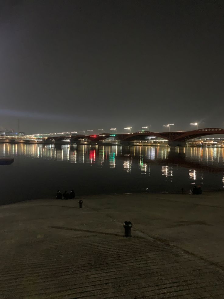 night view of korea’s hangang river Han River Aesthetic Night, Han River Aesthetic, Korea Night View, Han River Night, Korea Han River, Seoul Night View, Hangang River, Yandere Stories, Korean Night