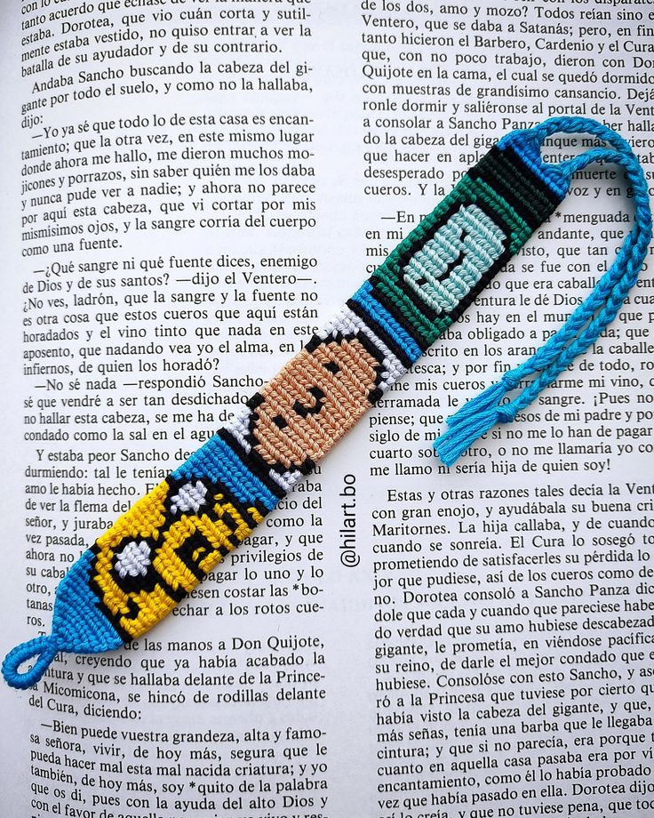 a beaded bracelet with an image of a cartoon character on the front and side