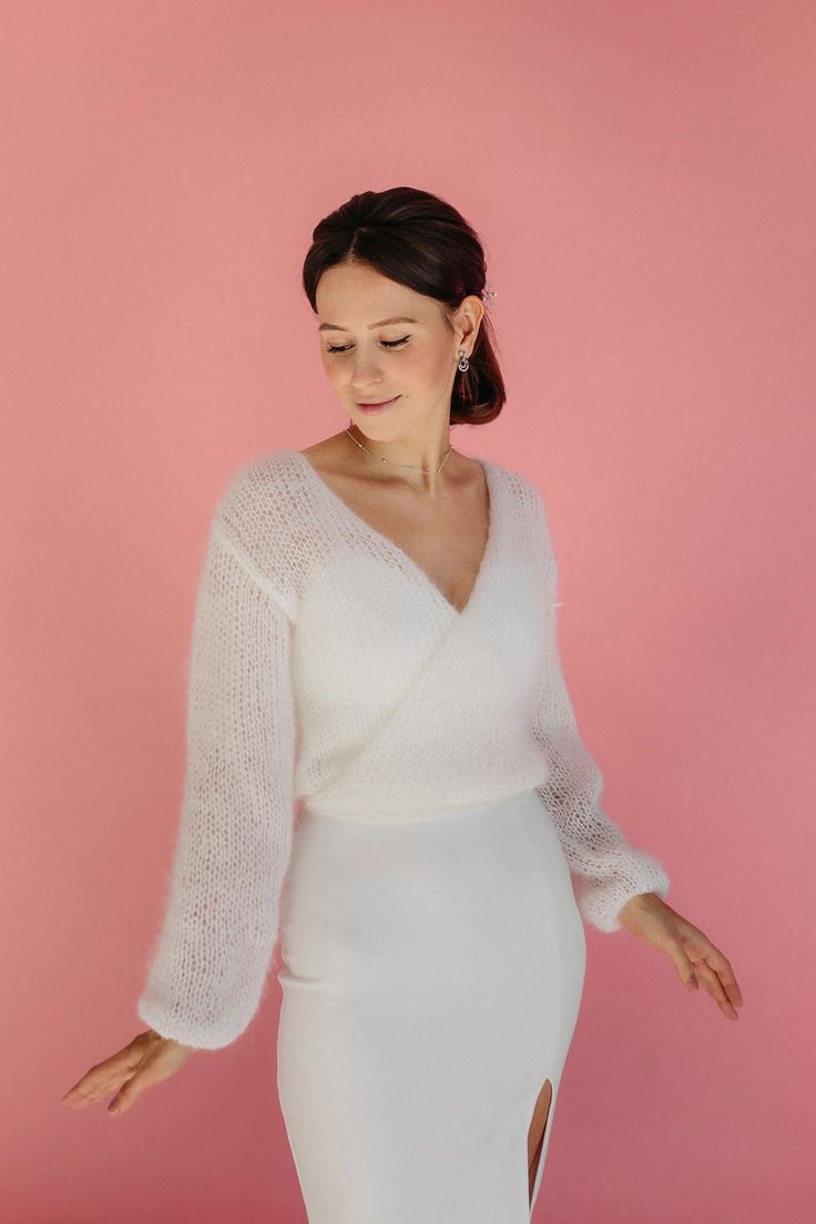 Mohair Jacket White Cardigan Women Bridal Wrap White Mohair - Etsy Mohair Coat, Wedding Cardigan, Woolen Clothes, Mohair Jumpers, Bridal Cover Up, Wedding Jacket, Bridal Wrap, Mohair Cardigan, Cardigan Women