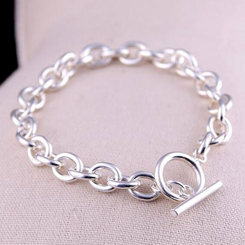 Men's Sterling Silver Oval Link Chain Bracelet - Jewelry1000.com Mens Sterling Silver Jewelry, Hammered Silver Jewelry, Jewelry 2023, Silver Jewelry Cleaner, Simple Silver Jewelry, Mens Silver Jewelry, Unique Silver Jewelry, Silver Chain For Men, Biker Jewelry