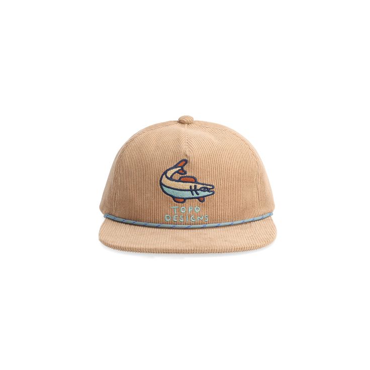 Get out there with our Colorado-inspired Corduroy Trucker hat. This 5-panel, soft-structured hat features a medium rise, a custom Topo Designs embroidered graphic, a Paracord brim, and an adjustable webbing quick-release back closure, making it the perfect companion for any journey you embark on. Features & Specs 5-panel, softstructured, medium rise Custom embroidered graphic Paracord brim Adjustable webbing quickrelease back closure Materials: 100% Cotton Made in China Fit One size fits most Sustainability BSCI certified production. Meeting fair labor standards and sustainable practices for the safety, health, and wellness of employees and the environment. Adjustable Corduroy Trucker Hat With Flat Brim, Brown Adjustable Corduroy Hat, Adjustable Brown Corduroy Hat, Adjustable Corduroy Snapback Hat With Curved Brim, Corduroy Baseball Cap With Flat Bill For Outdoor, Corduroy Flat Bill Baseball Cap For Outdoor, Casual Adjustable Corduroy Trucker Hat, Brown Corduroy Flat Brim Hat, Adjustable Corduroy Snapback Cap