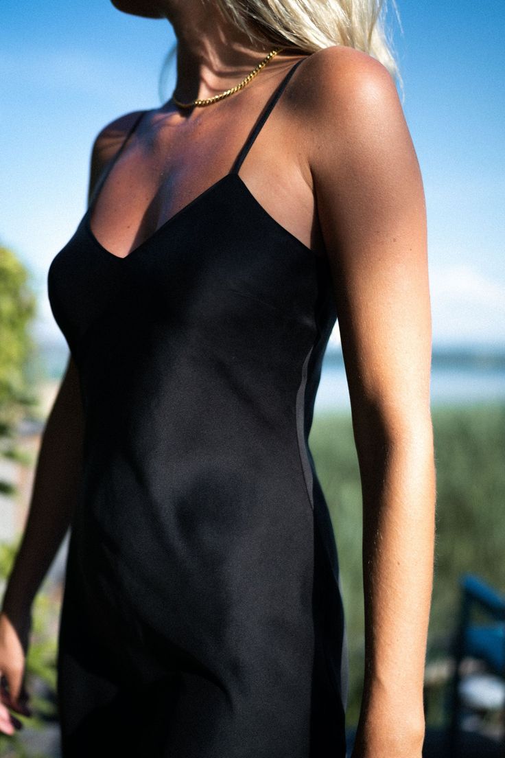 100% Silk. The dress for any occasion. Taking you from day to night looking like a 90s supermodel. Adjustable straps, lined over the bust for extra coverage & bra friendly. A timeless silk slip that will last forever, until one day you'll pass it onto your daughter. Silk Slip Dress With Built-in Bra For Evening, Silk Bias Cut Slip Dress For Date Night, Chic Silk Slip Dress For Night, Sleek Summer Slip Dress With Built-in Bra, Chic Night Slip Dress With Bias Cut, Spring Silk Slip Dress With Built-in Bra, Silk Spaghetti Strap Dress For Date Night, Chic Silk Night Dress, Silk Dress With Spaghetti Straps For Date Night