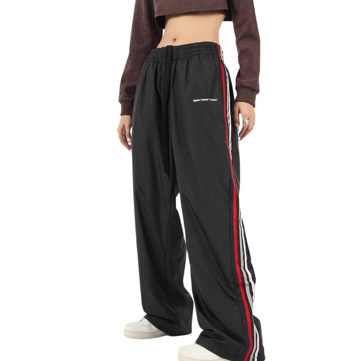 Elevate your outdoor adventures in these exclusive Japanese embroidered hiking sweatpants. Luxuriously designed with intricate embroidery, these sweatpants not only provide comfort and durability but also add an artistic touch to your wardrobe. Perfect for any outing, these sweatpants are the epitome of elegance and style. Features: -85% Polyester -Adjustable Waistband -Solid Color -MId-rise waist -Regular fit Cotton Sportswear Pants For Outdoor Activities, Athleisure Cotton Sweatpants For Outdoor Activities, Wide Leg Sporty Sweatpants For Outdoor, Sporty Wide Leg Sweatpants For Outdoor, Baggy Full Length Sweatpants For Outdoor, Sporty Wide-leg Sweatpants For Outdoor, Baggy Joggers For Outdoor Activities, Full Length Joggers With Drawstring For Streetwear, Casual Full Length Sweatpants For Outdoor