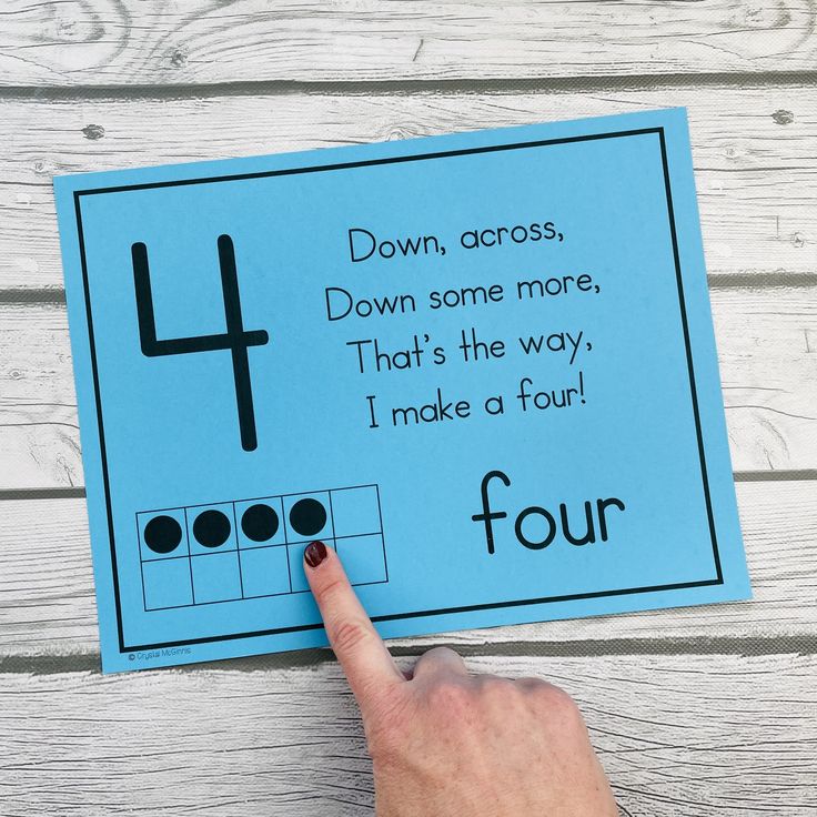 a hand pointing at a four - digit number on a piece of paper that says, down, across, down some more, that's the way, i make a four