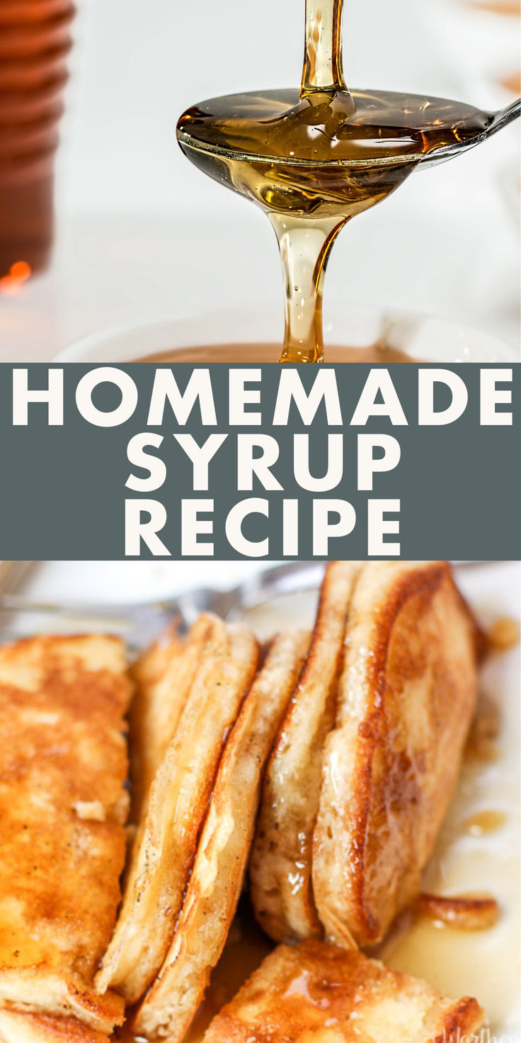 homemade syrup recipe for french toast