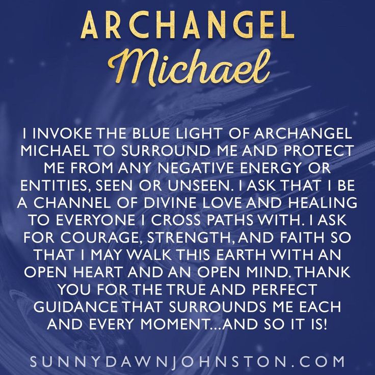 an image with the words, angel michael