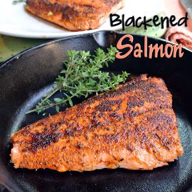 Mom, What's For Dinner?: Blackened Salmon Best Salmon Recipe, Blackened Salmon, Baked Salmon Recipes, Salmon Dishes, Gourmet Cooking, Fish Dishes, Seafood Dishes, Salmon Recipes, Fish Recipes