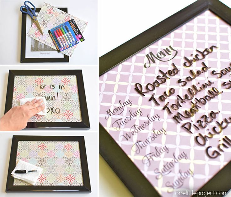 a collage of photos showing how to make a mother's day card with crafting supplies