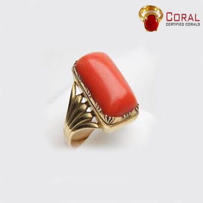 Healing gemstone for Mangal dosh @ https://shop.coral.org.in/coral-gemstone-exporters-moonga-online/organic-sea-moonga-coral-gemstone.html Emerald Ring Design, Vintage Wedding Rings, Engagement Rings Vintage, Antique Gold Rings, Mens Ring Designs, Grandmother Jewelry, Heirloom Jewelry, Antique Engagement Rings Vintage, Mens Gemstone Rings