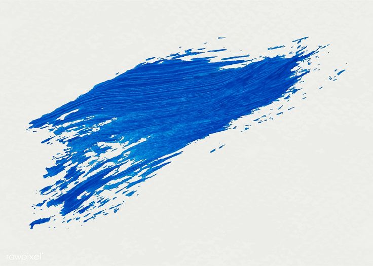 blue ink smudges on white paper