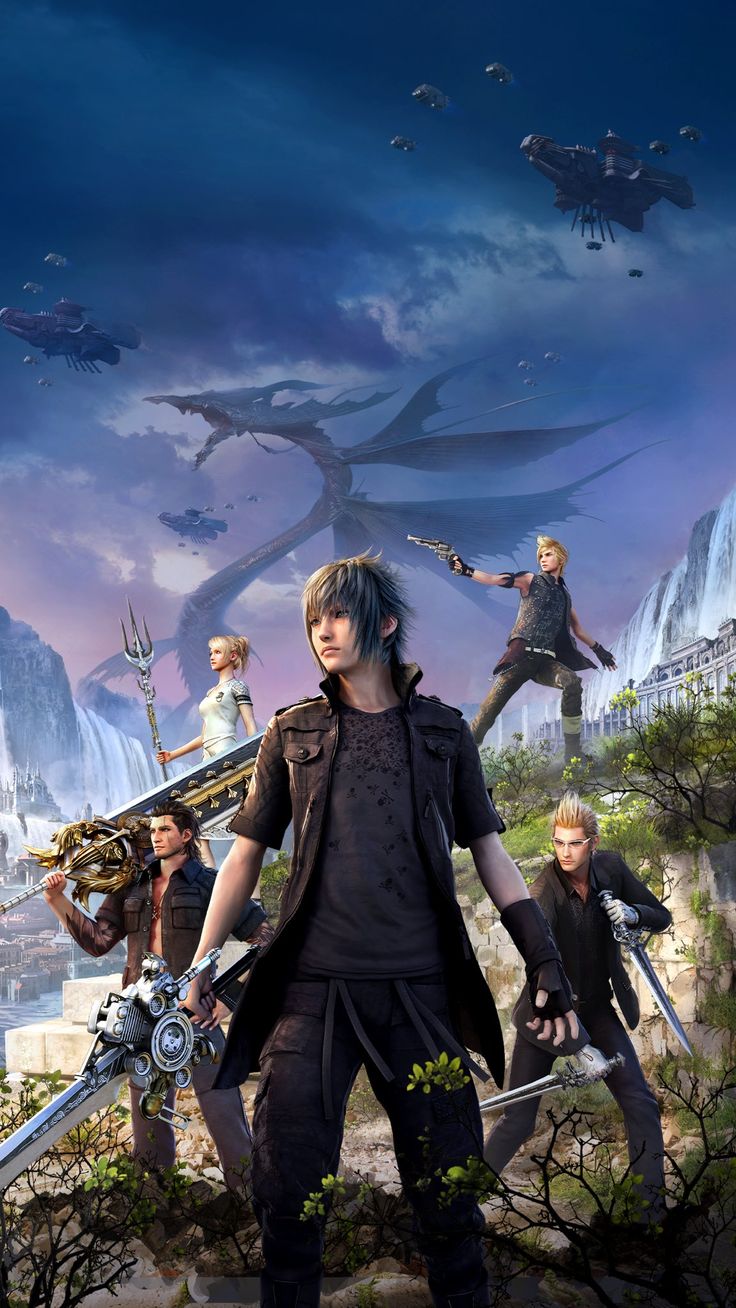 the final fantasy movie poster for final fantasy