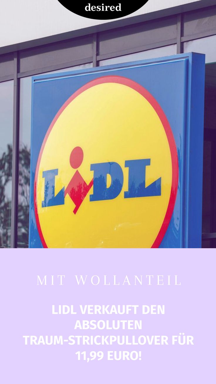 Auf der Suche nach deinem neuen Lieblingspulli? Bei Lidl gibt es ein wunderschönes Modell mit Wollanteil zum echten Schnäppchenpreis.