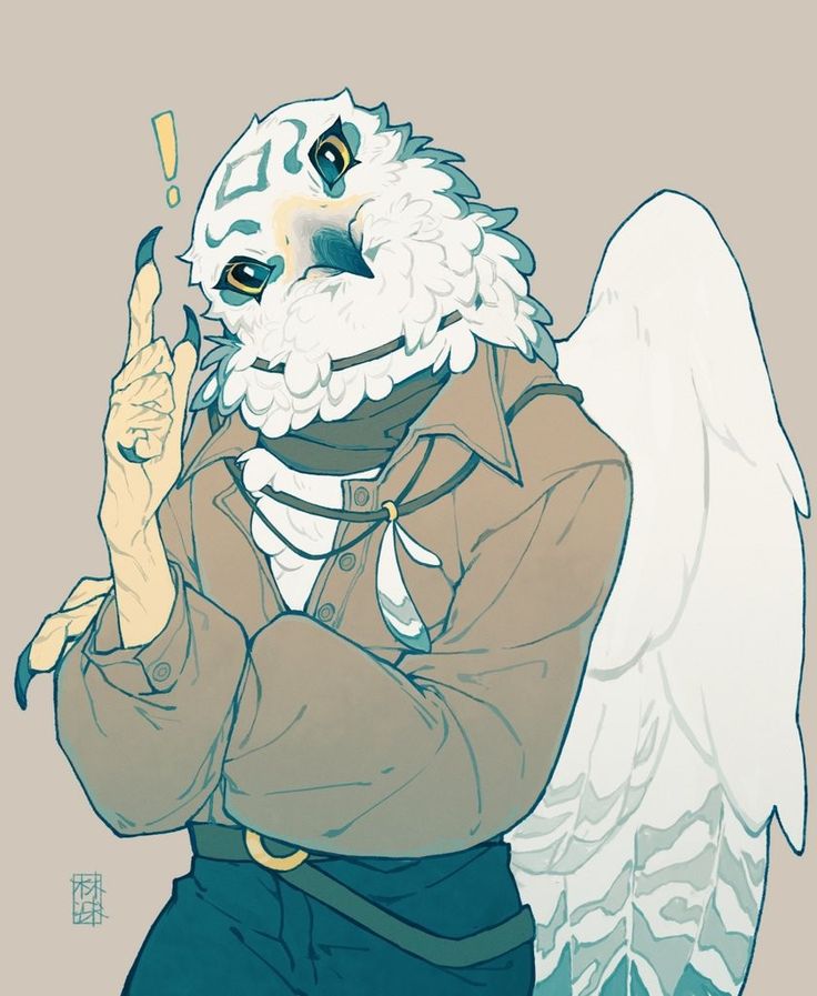 an illustration of a white dog with angel wings on it's head holding a cell phone