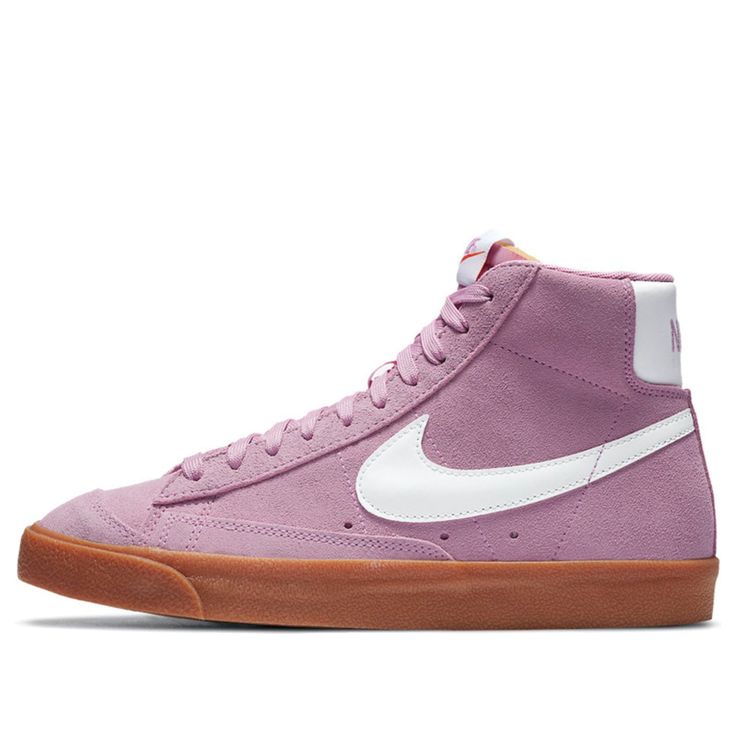 Nike Blazer Mid '77 Pink White Sneakers/Shoes Nike Blazer Mid 77 Pink, Nike Blazer Mid 77 Women, Nike Blazer Mid 77 Outfit, Nike Blazer 77, Blazer 77, Blazer Mid 77 Vintage, Nike Blazer Mid 77, Nike Blazer Mid, White Shoes Sneakers