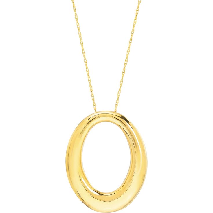 Turn heads with the undeniable charm of the Tapered Puffy Oval Pendant Necklace by Olas d'Oro! This exquisite piece is not just jewelry; it's a statement of your unique style and elegance. Crafted with precision and love, this 14K yellow gold pendant necklace is the quintessential addition to your wardrobe that you've been dreaming of.Imagine the compliments you'll receive as this pendant gracefully rests against your décolletage, catching the light with every move you make. Its tapered puffy ov Elegant Oval Pendant Necklace In Recycled Gold, Elegant Recycled Gold Oval Pendant Necklace, Gold Oval Pendant Chain Necklace, Tarnish Resistant, Gold Tarnish-resistant Oval Pendant Necklace, Luxury Tarnish-resistant Oval Pendant Necklace, Oval Pendant Necklace, Tennis Necklace, Yellow Gold Pendants, Oval Pendant