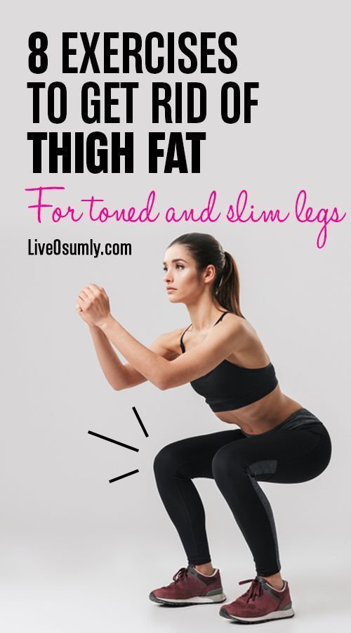 Voluptuous thighs and hips are beautiful, but if you want to specifically slim down your thighs, we've got 8 proven workouts to get rid of thigh fat fast. #fitness Reduce Thigh Fat, Exercise To Reduce Thighs, Remove Belly Fat, Thigh Fat, Stomach Fat, Yoga Routine, Burn Belly Fat, Regular Exercise, How To Slim Down