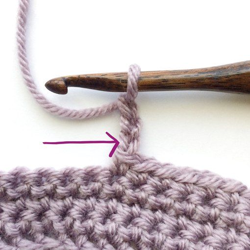 the crochet stitch is being worked on by a knitting needle and an old wooden stick