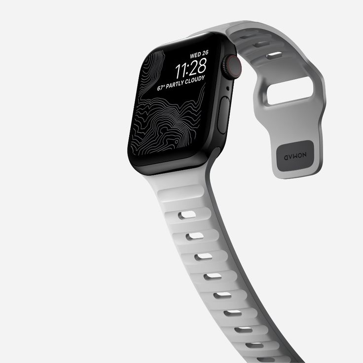 an apple watch is shown in this image