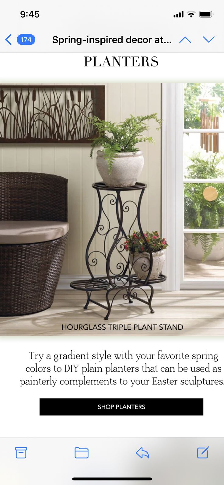 an image of a plant stand with flowers on it