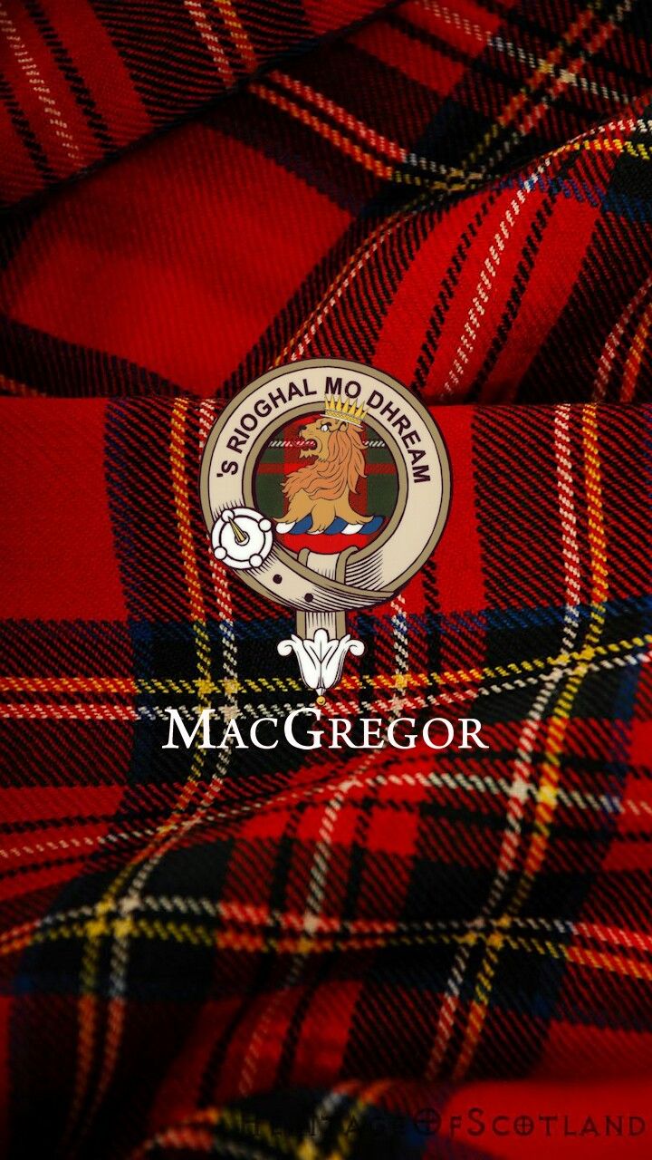 Scottish tartan MacGregor Mcgregor Clan, Robbie Burns Night, Macgregor Tartan, Clan Macgregor, Scottish Words, Tartan Wedding, Scottish Warrior, Scottish Ancestry, Great Scot